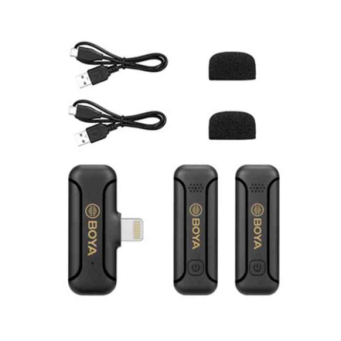 Boya BY-WM3T2-D2 Mini Wireless Microphone for iOS